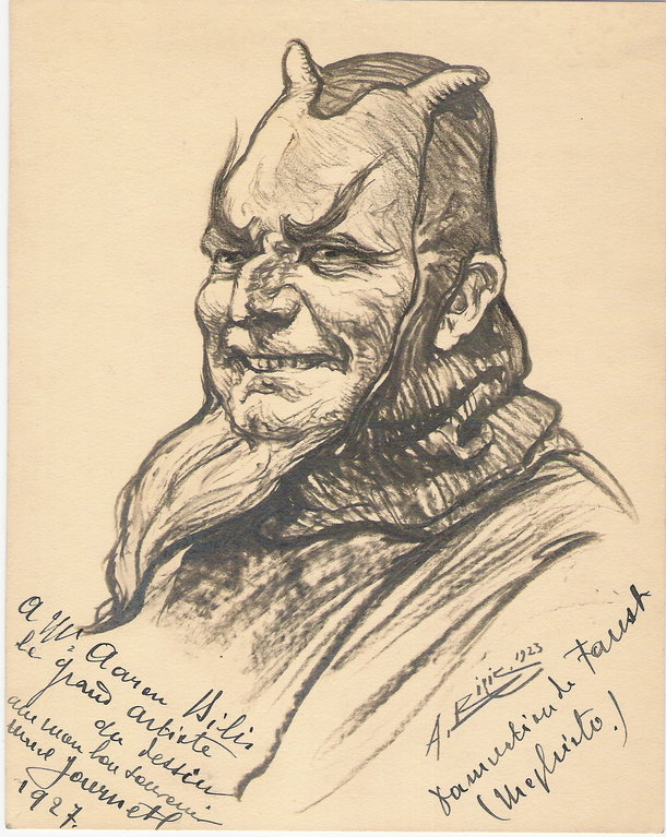 teatro Colon -la damnation de Faust 1927