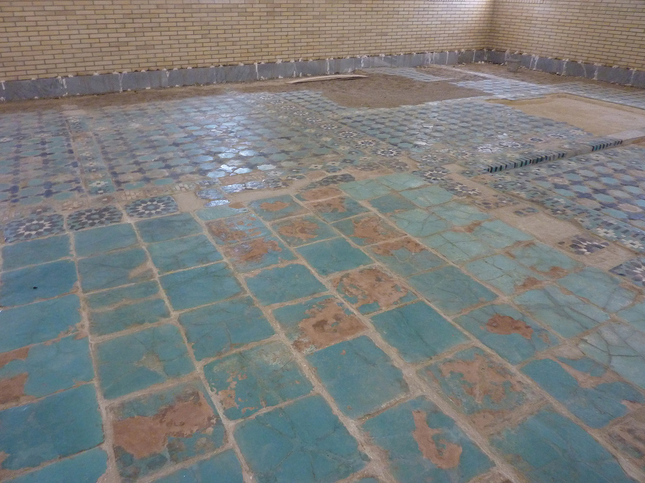 La même zone après le nettoyage du joint (Socra, 2013)