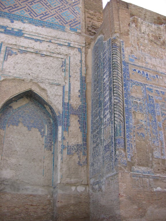 Iwan est  (Shahrisabz, Fin XIII-début XIVème s ap J.C.) (photo : M.Schvoerer, 2008)