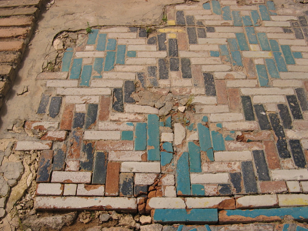 Détail d'un tapis de bannai' (photo : C.Ollagnier 2007)