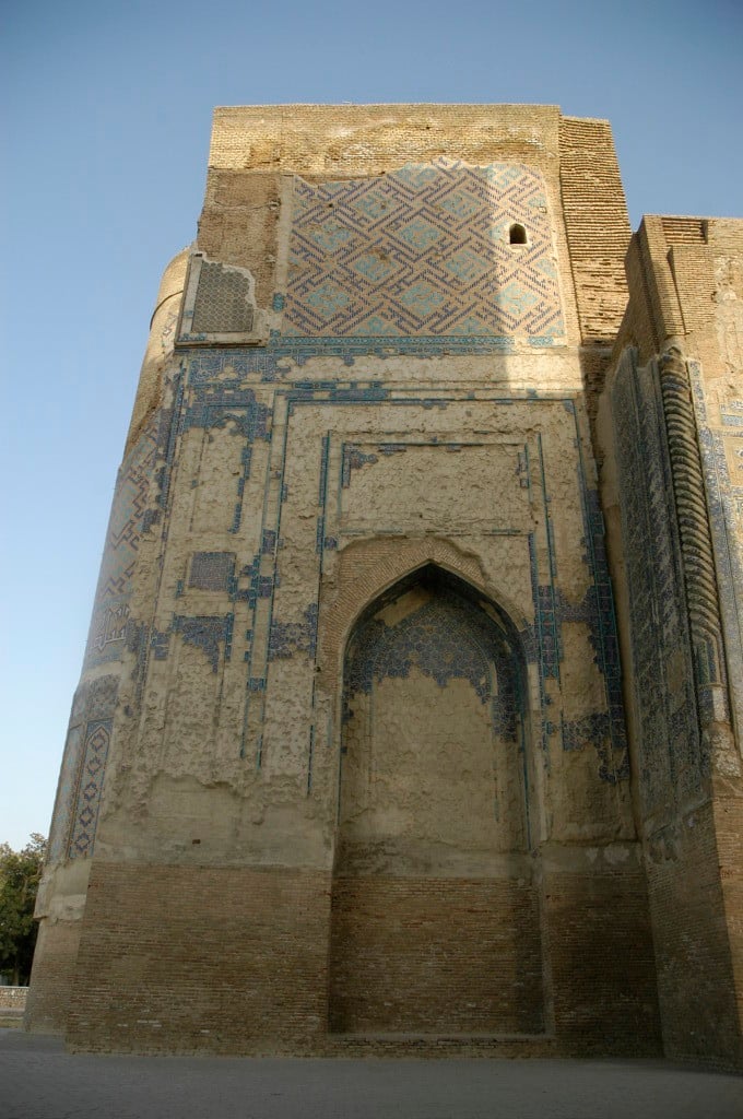 Iwan est (Shahrisabz, Fin XIII-début XIVème s ap J.C.) (photo : M.Schvoerer, 2008)