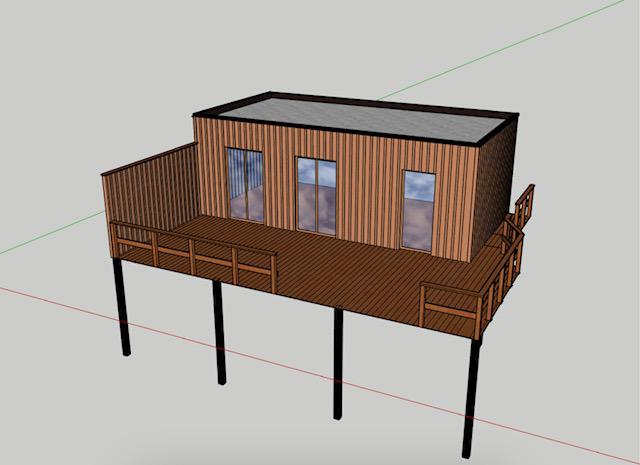 cabane flottante dordogne perigord