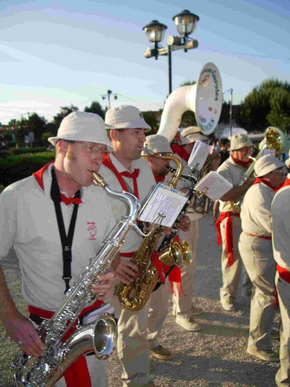 De "Band", muzikanten die inspireren vele vakantiedorp in Zuid-West Frankrijk