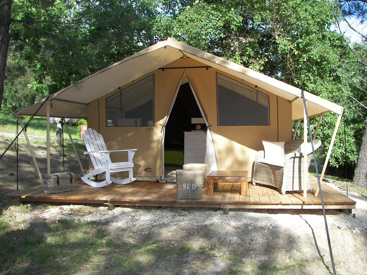 Confort de la Cotton Lodge Nature