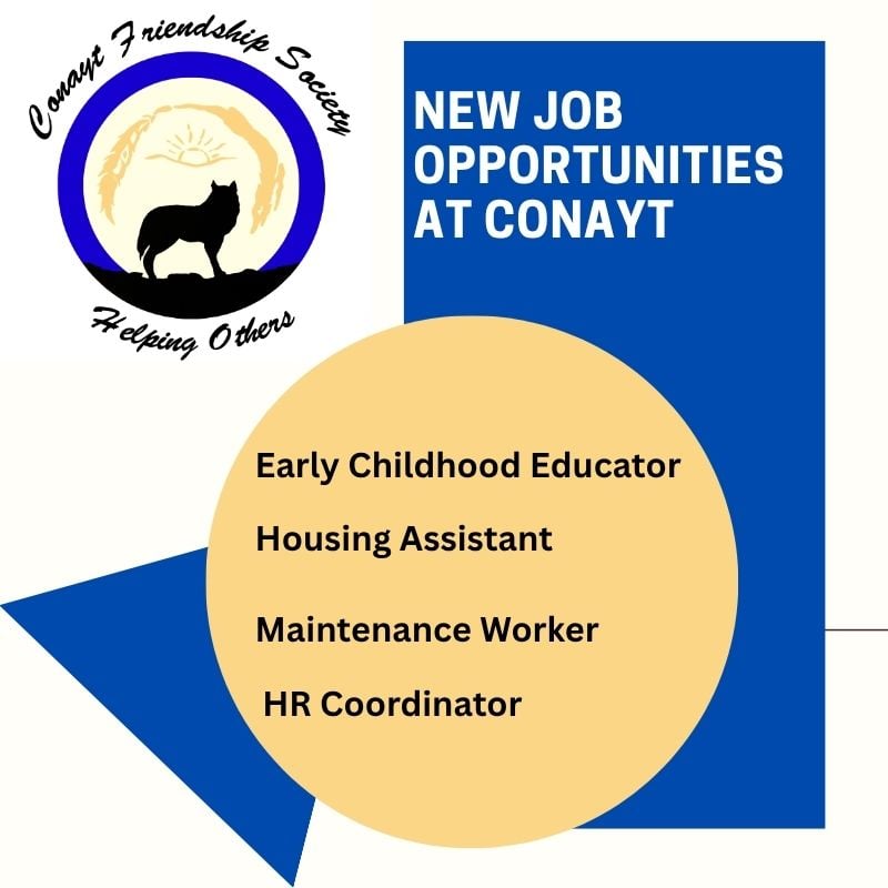 New Job Opportunities at Conayt Friendship Society