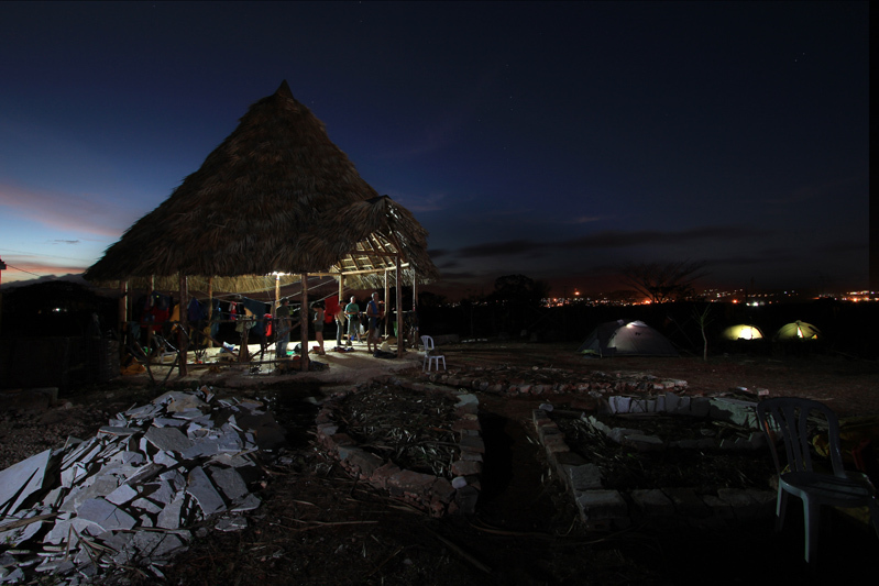 il campo base a Matanzas Ph Antonio
