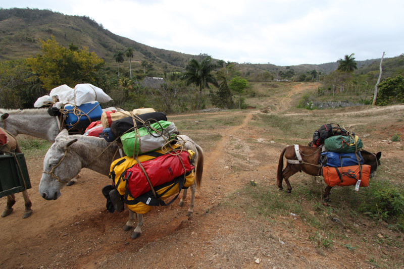 départ pour Martin Infierno ph.Michel
