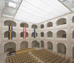 schloss wolfpassing, hof, prandtauer