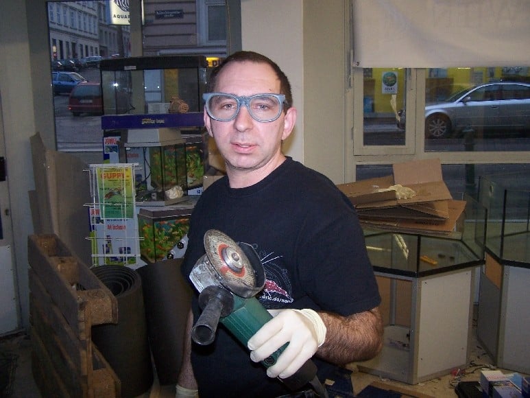 Das Outfit na ja, aber Sicherheit geht vor!