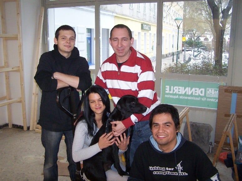 Benno, Maggy, Fernando, Alexander