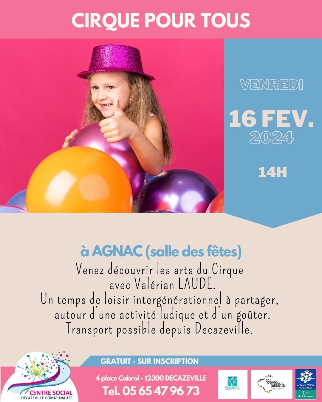 CIRQUE POUR TOUS AGNAC
