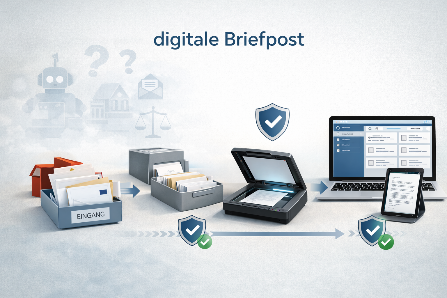 Was bedeutet digitale Briefpost wirklich – und für wen ist sie sinnvoll?