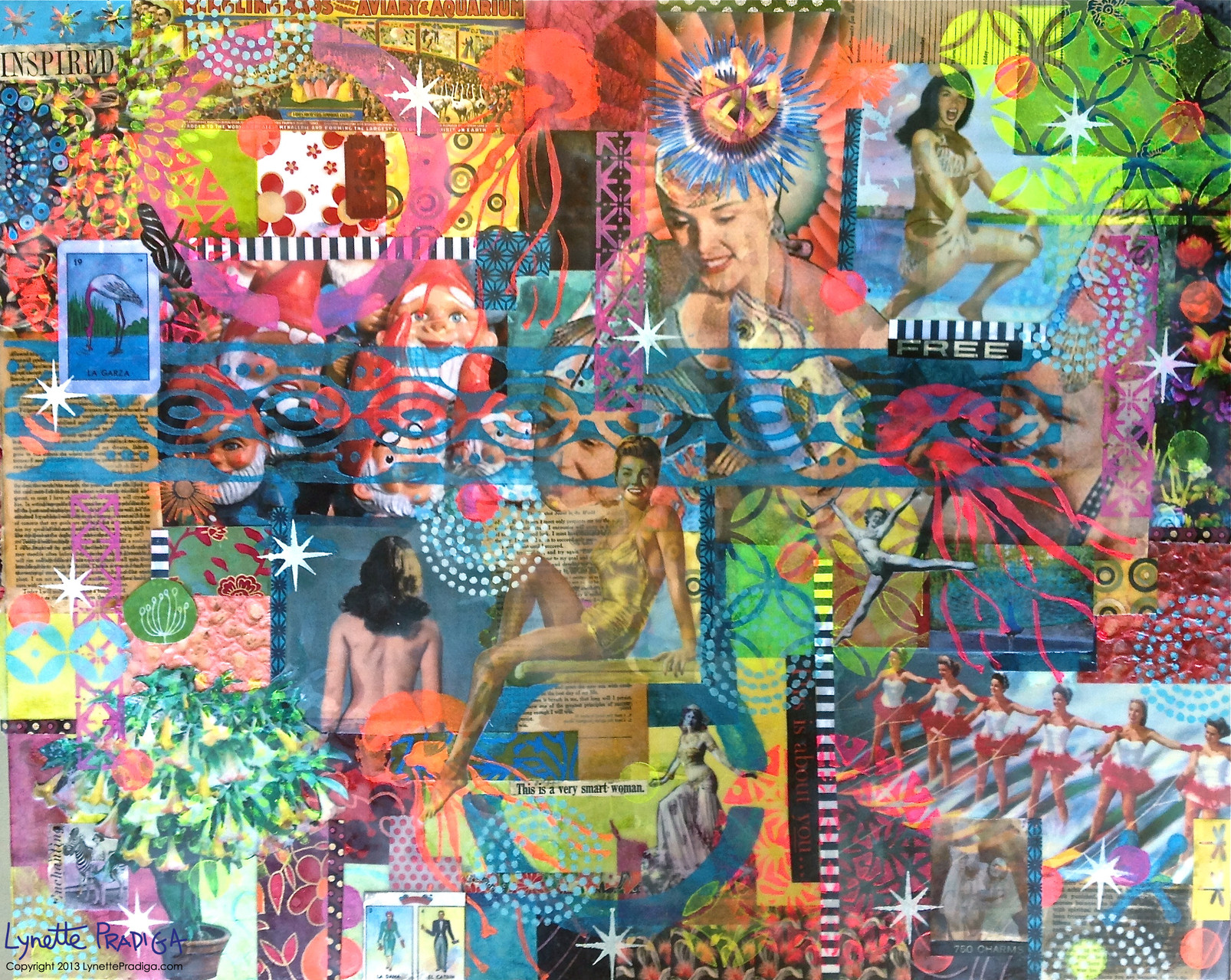 "IT'S ALL ABOUT YOU" - MIXED MEDIA ENCAUSTIC ON BOARD. ORIGINAL SOLD / PRINTS, ENHANCED GICLEES AVAILABLE.