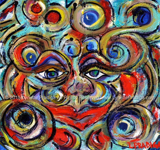 MIMSA PELE - "RASTA! YEAH MON!"  -12" X 12" OIL ON WOOD PANEL -ORIGINAL, PRINTS, GICLEES, LIMITED EDITION ORIGINALLY ENHANCED AND REGULAR GALLERY WRAPS ARE AVAILABLE