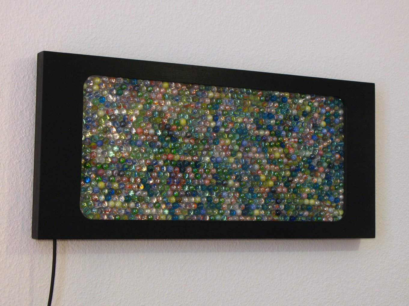 Murmelbild,, Lichtobjekt, Kraftobjekte Wolfgang Wallner Hall in Tirol