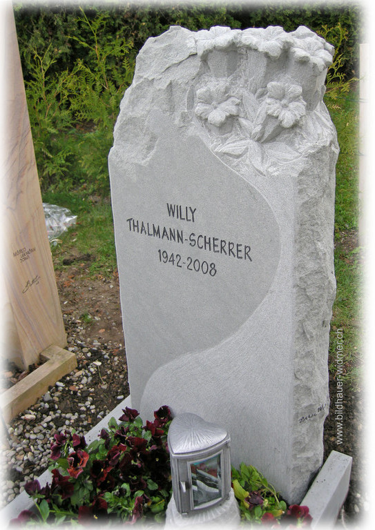Grabstein Paul Widmer Bildhauer