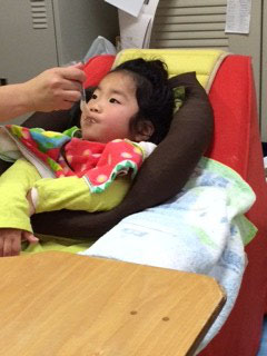 お母様から顔写真を出してもいいと許可を得ています。