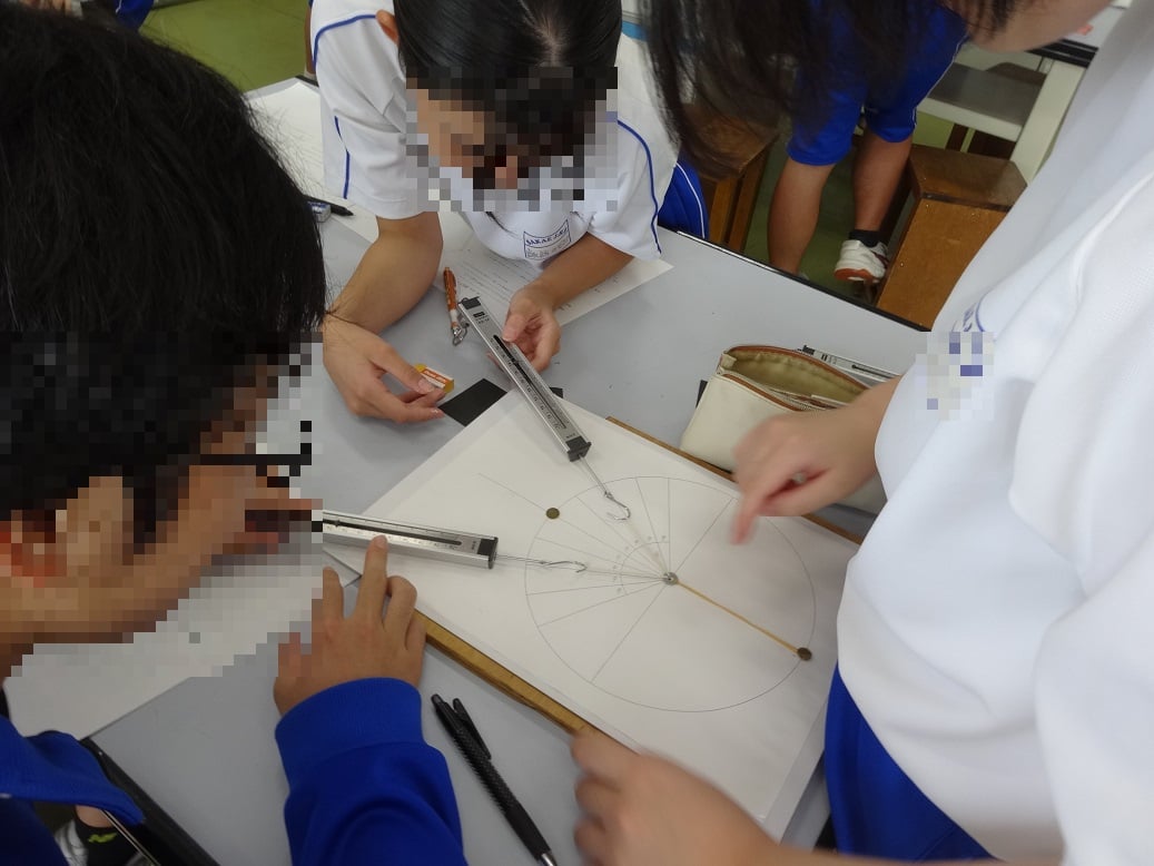 力学の実験(3年生)