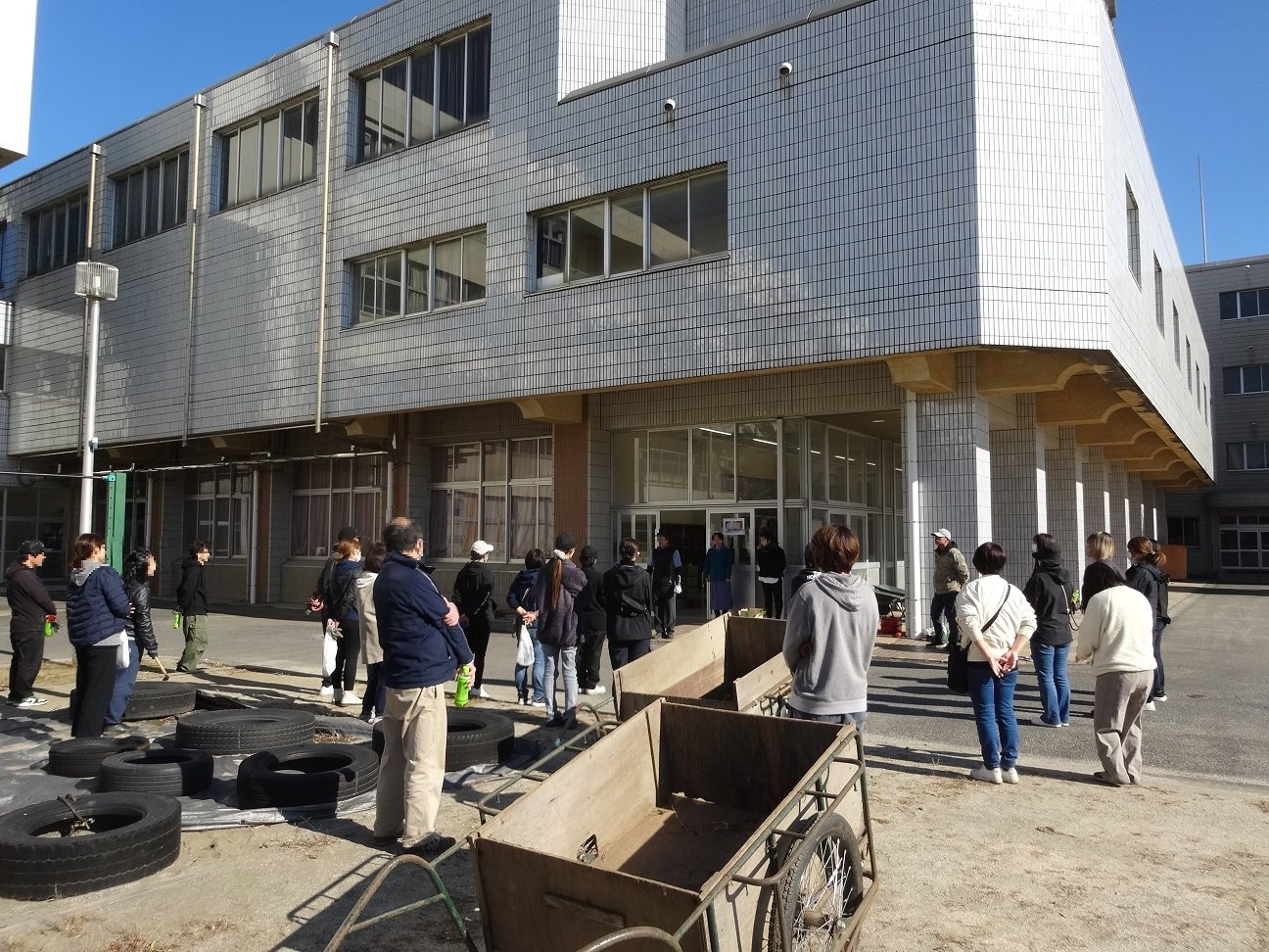 PTA環境美化作業