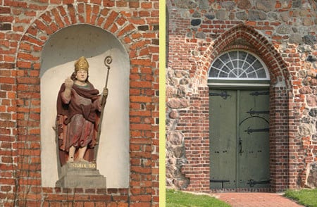 St. Nicolaus und Kirchentür