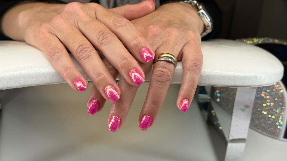 Pink mit Meerjungfrauen Pigment 