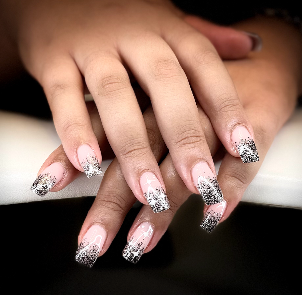 Glitter Babyboomer mit ⭐️