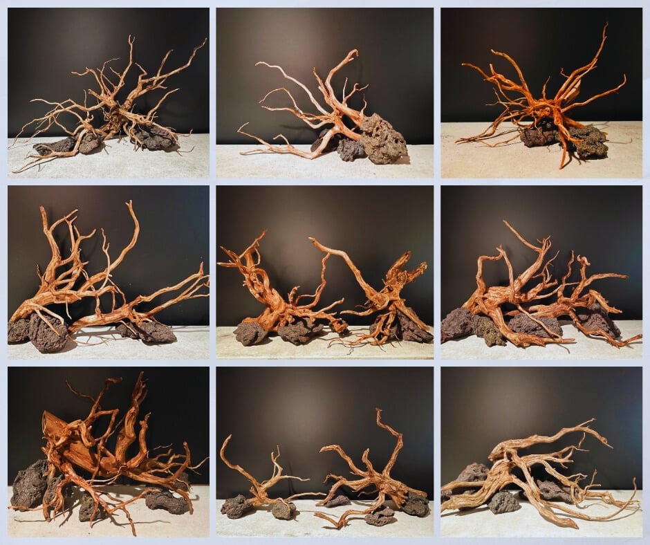 流木通販、販売サービス水槽素材のこだわり