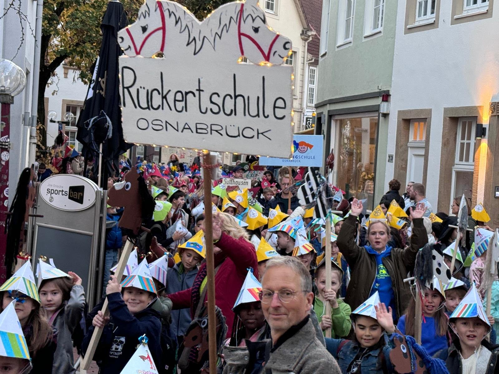 Wir Reiter ziehen durch Osnabrück...