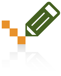 Symbol für Logoentwicklung - von Astrid Röben Printmedien in Neuenkirchen.