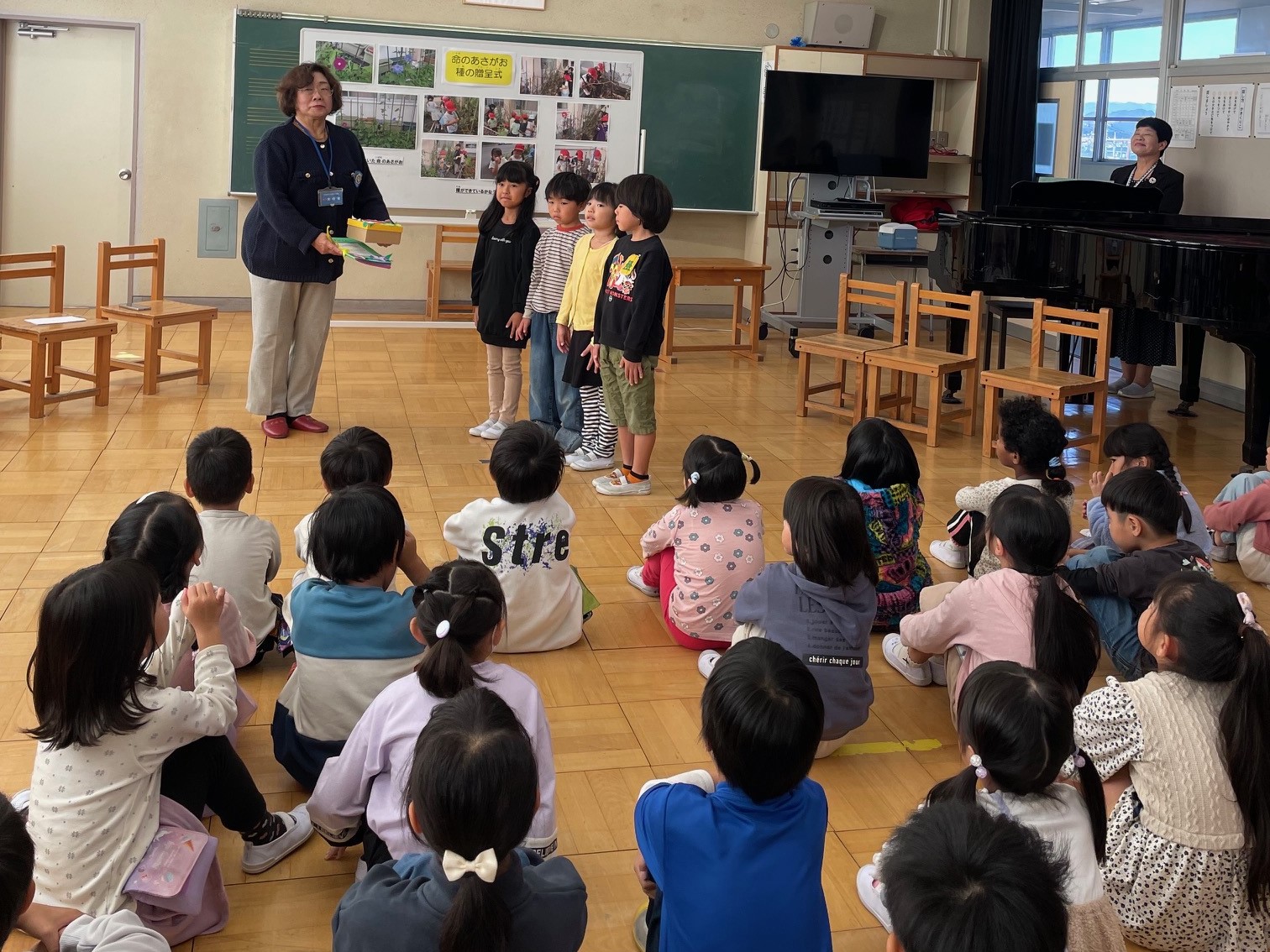 命のアサガオ訪問