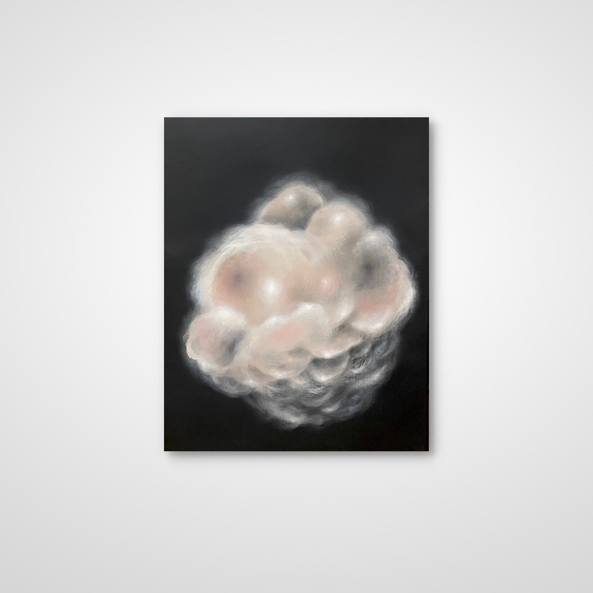 TRANSCENDENCE, acrylic on canvas, 50 x 40 cm, 2025