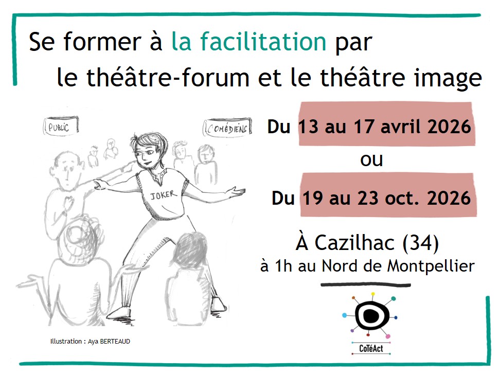 Module Avancé: "Se former à la facilitation par le théâtre-forum et théâtre-image" en 2026