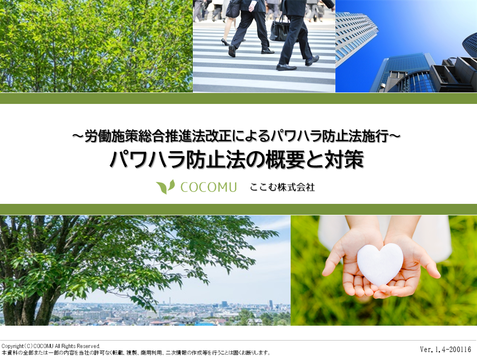 パワハラ防止法の概要と対策