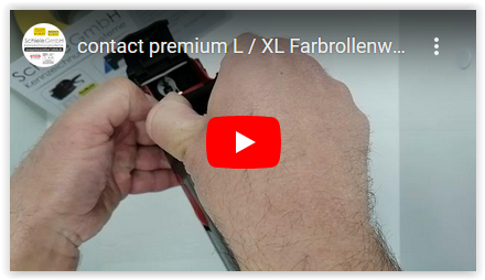 Link zu youtube: Farbrollenwechsel contact premium L und XL