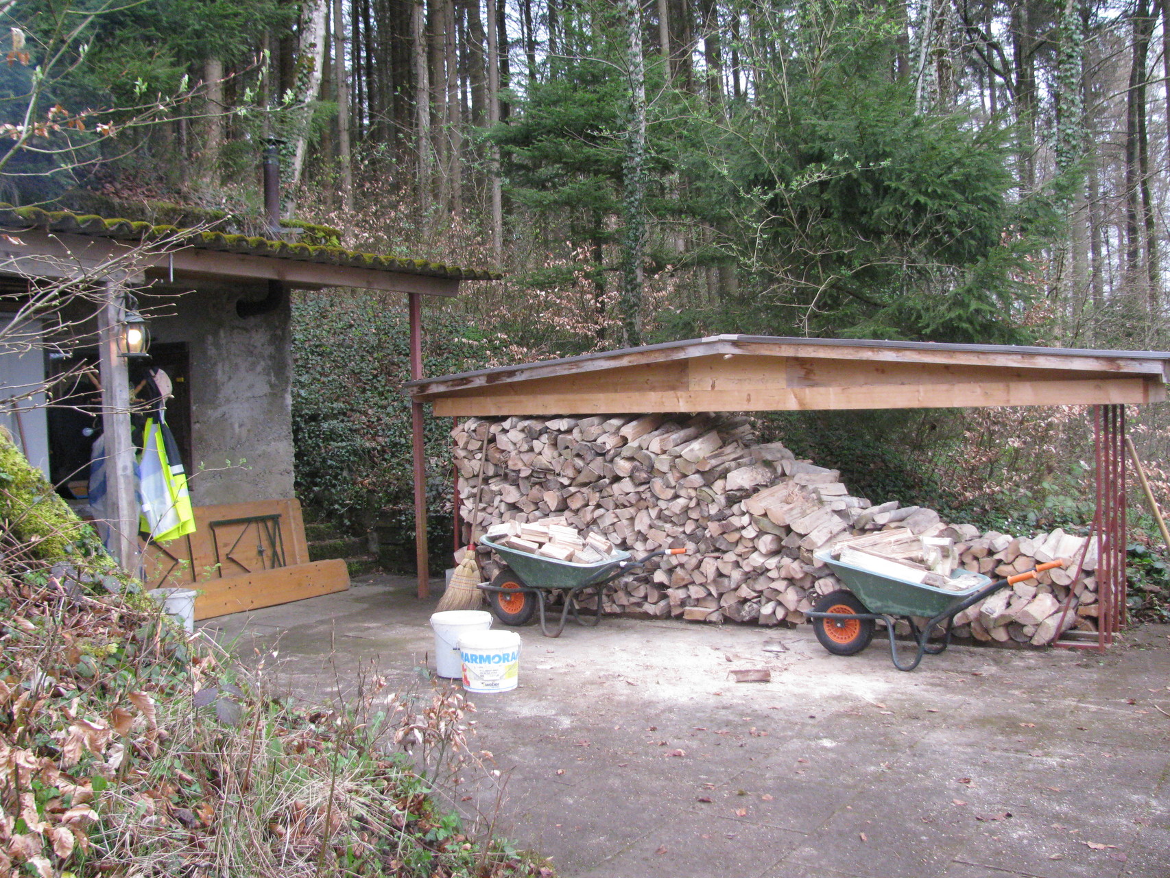 Frühlingsputz Clubhüttli