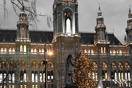 Weihnachten beim Wiener Rathaus