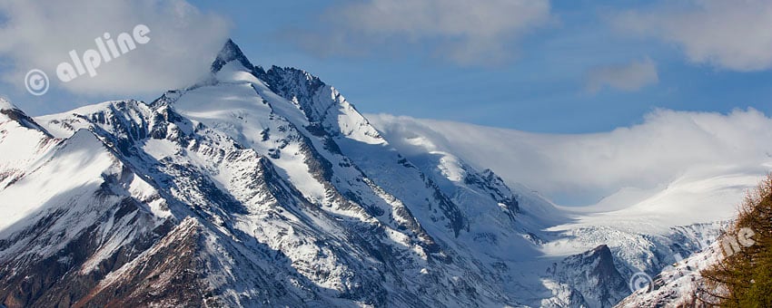 Großglockner bei Heiligenblut in Kärnten, Nationalpark Hohe Tauern