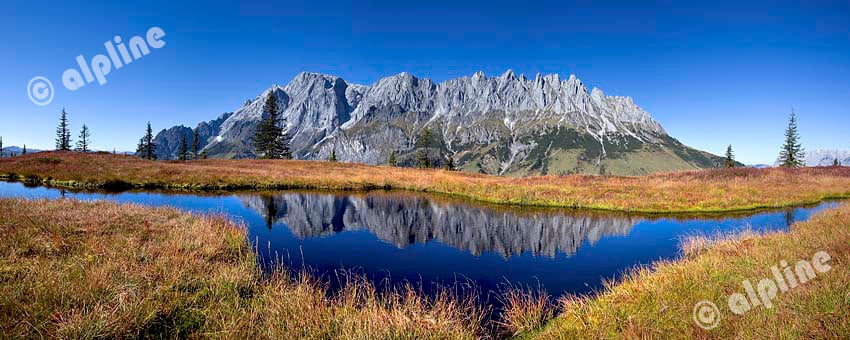 Die Mandlwand am Hochkönig im Pongau, Salzburger Land