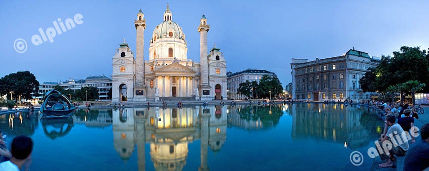 Die Karlskirche in Wien