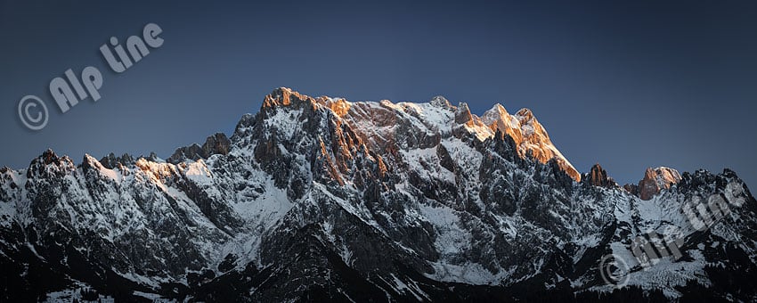 Das Hochkönigmassiv im Pongau, Salzburger Land