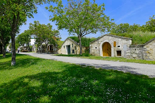 Kellergasse in Purbach am Neusiedler See