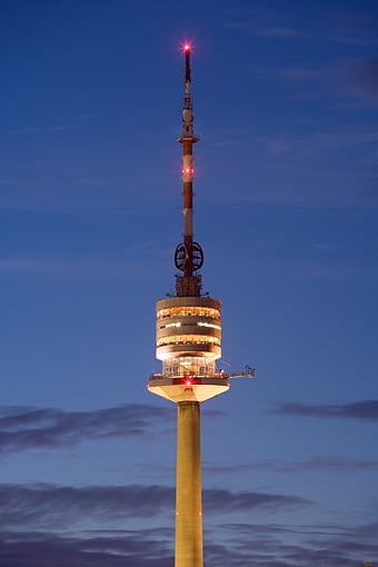 Donauturm in der Donaucity, Wien