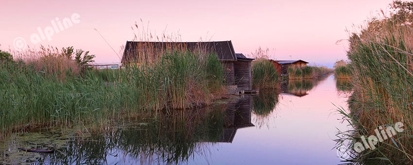 Abenddämmerung am Neusiedler See