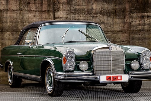 Mercedes-Benz W111 Cabrio Oldtimer Mainz, Wiesbaden