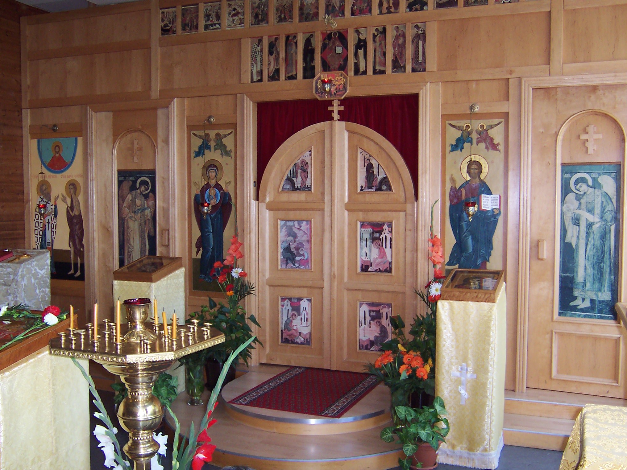 Иконостас нашего храма