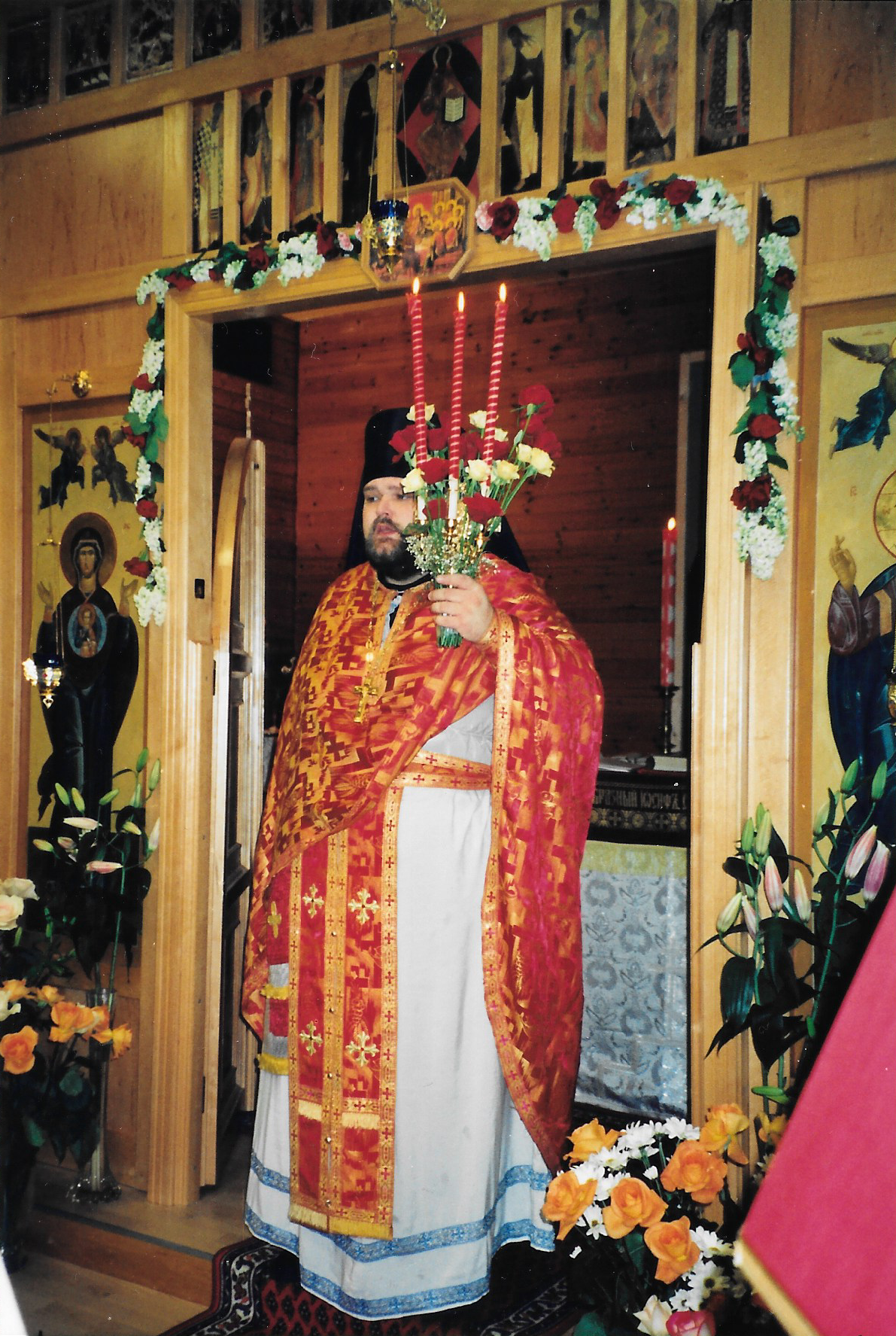 Пасха 2000 года. Игумен Митрофан (Хаузер)