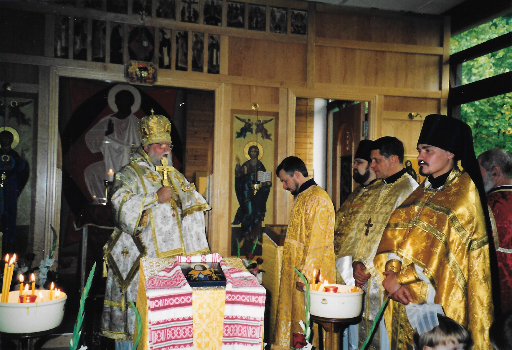 Визит архиепископа Берлинского и Германского Феофана, в сентябре 2000 года