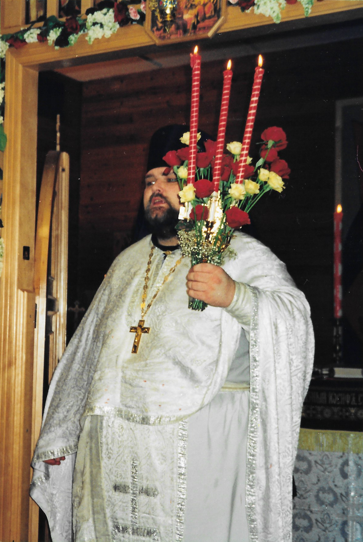 Пасха 2000 года. Игумен Митрофан (Хаузер)