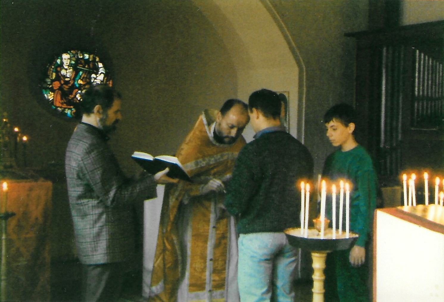 Игумен Иоанн (Бюхелер) в сентябре 1989 года