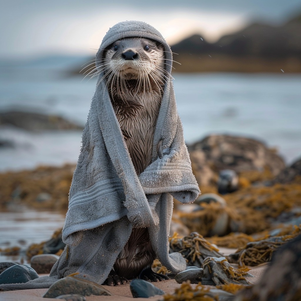 Otter's Tale—Nature's Lesson—Short Story by Victoria Beata